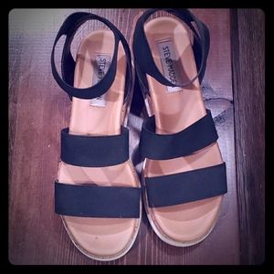 Steve Madden Bandi Platform Wedge Sandal
